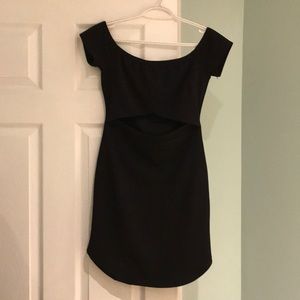 NWT Off shoulder cocktail dress with cut out
